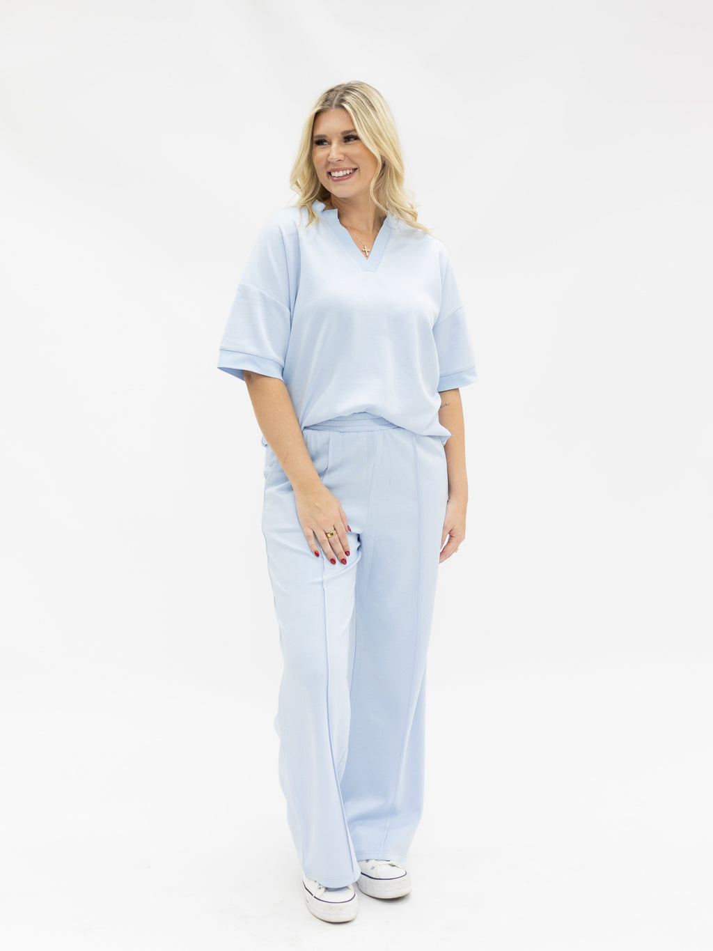 Women's Soft V-neck Top