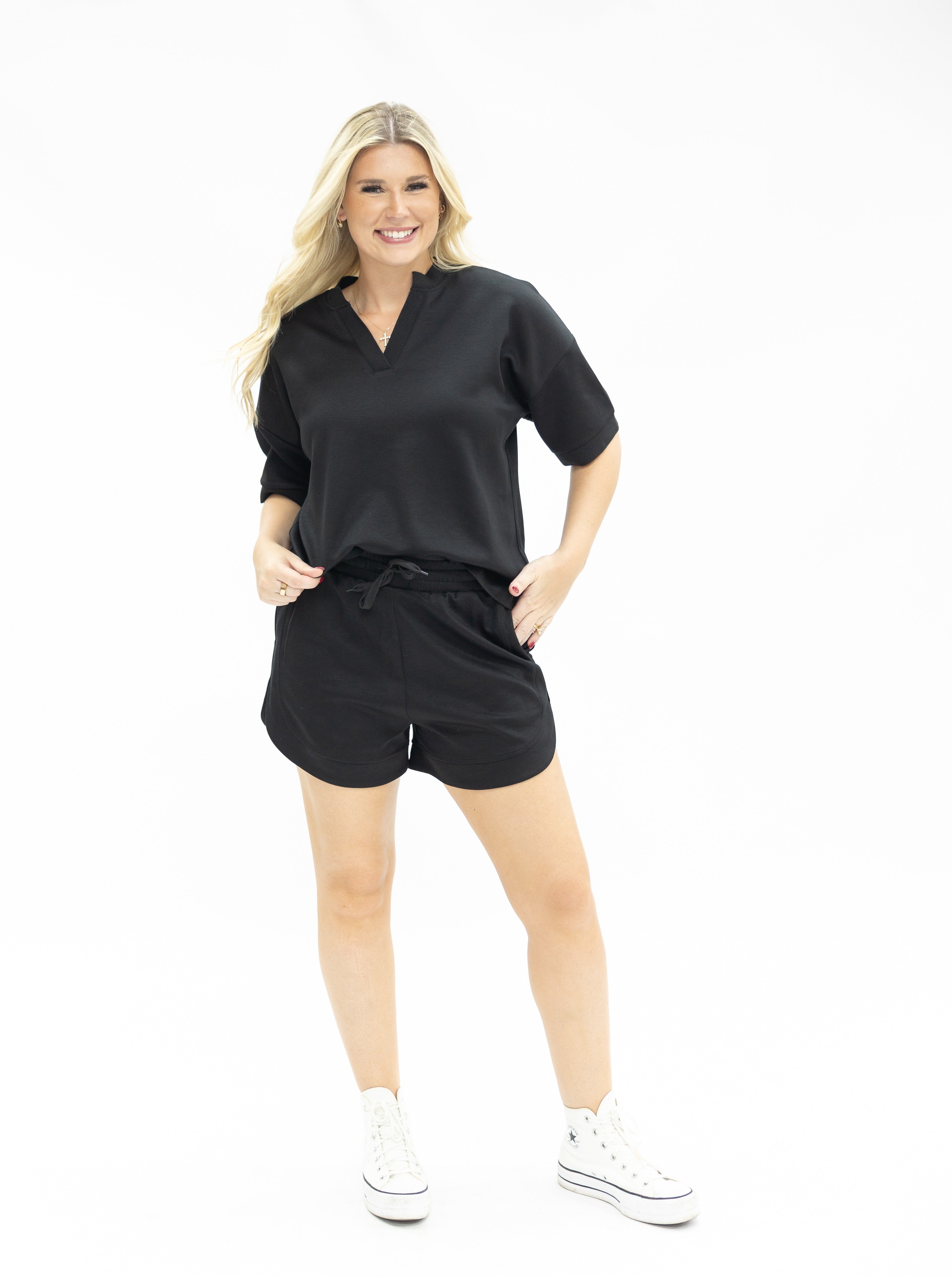 Women's Soft V-neck Top