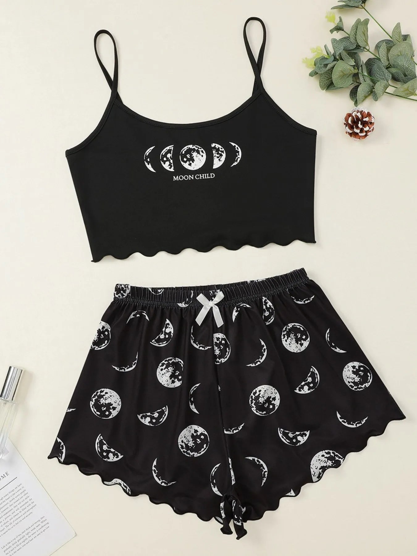 Women's Pajamas Set Lingerie Leopard Print Shorts Sets